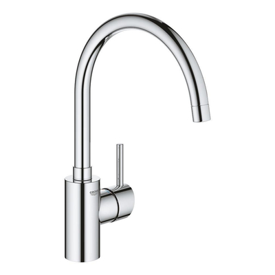 Grohe Concetto Keukenkraan - hoog - draaibare uitloop - chroom