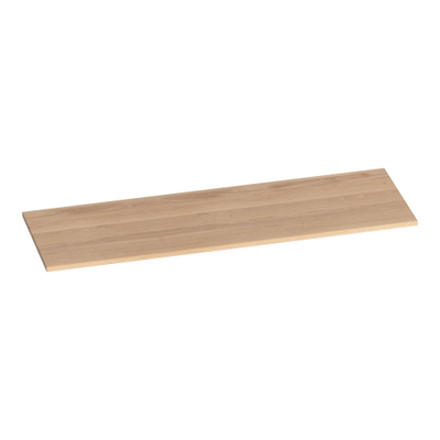 BRAUER Ocean Slim plan de toilette - 140x46x2cm - chêne à lattes naturel