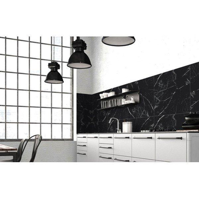 Vtwonen Classic Carrelage de sol et mural 30x60cm 10mm rectifié porcellanato Noir