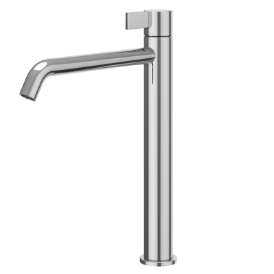 Ivy Pact wastafelkraan - opbouw - hoog - voorsprong 20.8cm - coldstart - zonder waste - chroom