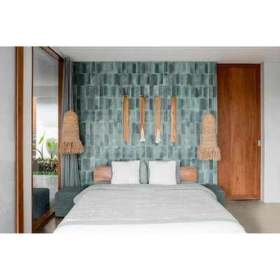 Ragno Gleeze Wandtegel - 7.5x20cm - 10.0mm - Turchese