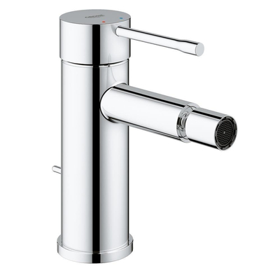Grohe Essence New 1-gats Bidetkraan - S-Size - met waste - 28mm cartouche - chroom