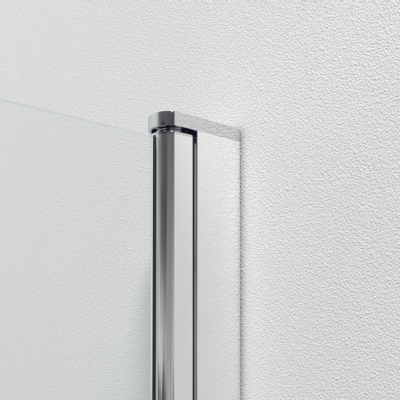 Saniclass Neptune Cabine de douche carrée 80x80x200cm 1 porte pivotante verre de sécurité 6mm anti-calcaire chrome