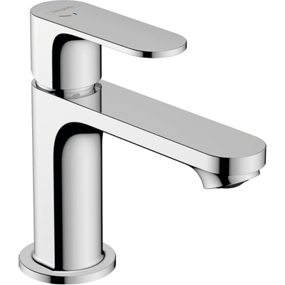 Hansgrohe Rebris S 1-gats wastafelkraan 80 coolstart m. waste ecosmart+ 4 l/min chroom