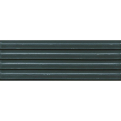 ÉCHANTILLON Terravito Ornato Carrelage mural en céramique - 10x30.5cm - 8.6mm - Bleu