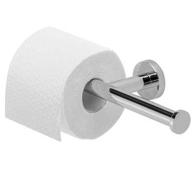 Geesa Nemox Porte-rouleau de papier toilette double sans clapet Chrome