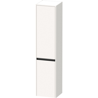Duravit Ketho.2 Armoire haute 40x36x176cm 2 portes pivotant à gauche Panneau de particules blanc Supermat