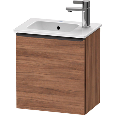 Duravit D-neo Meuble sous vasque 41x27.4x44cm 1 porte Noyer mat