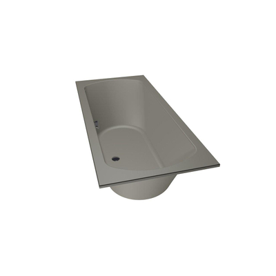 Xenz Lagoon Duobad - 180x80x53 - afvoer Midden - acryl - cement