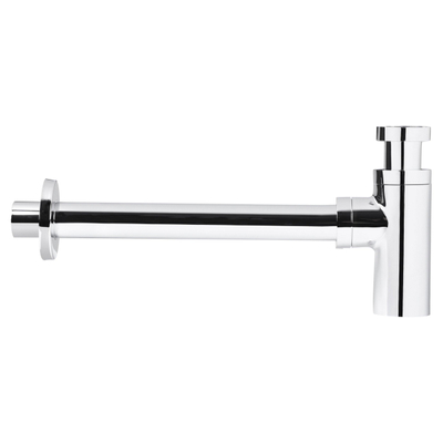 Differnz siphon lavabo design chrome