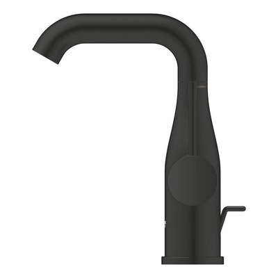 GROHE Essence New wastafelkraan - m-size - hoog - met waste - mat zwart