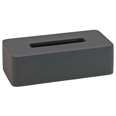 Aquanova Ona Tissue box Donkergrijs SHOWROOMMODEL