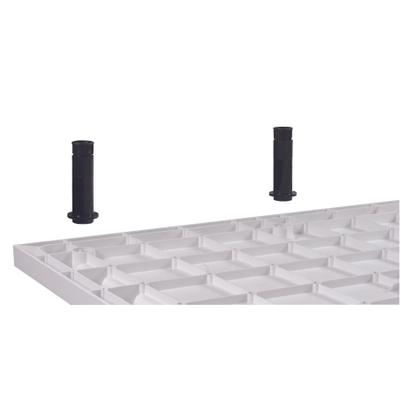 Haceka Belice pieds de receveur de douche - 12x Plateau composite rectangulaire 800x1200 / 900x1200