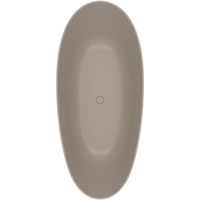 Villeroy & Boch Antao Vrijstaand bad - 170x75cm - met badvuller SilentFlow - mat almond (beige)