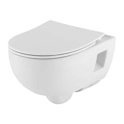 Pressalit Serie 300 Slimseat closetzitting Softclose DG6 scharnier wit