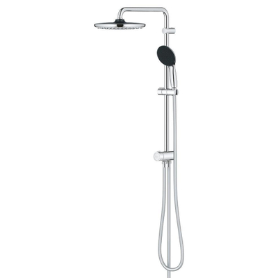 Grohe Vitalio Start 250 flex Colonne de douche - avec inverseur - montage mural - pomme de douche 2 jets - douchette 2 jets - chrome