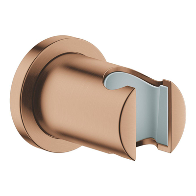 Grohe Rainshower Handdouchehouder - niet verstelbaar - ronde rozet - brushed warm sunset (koper)