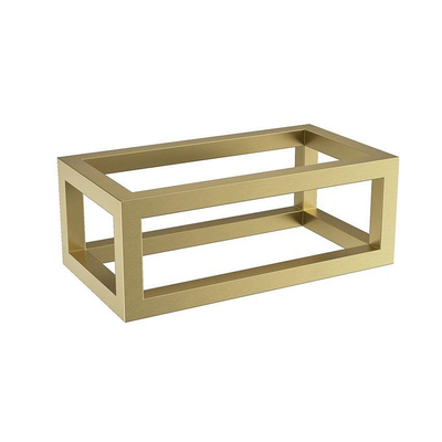 Wiesbaden Nick Frame - voor fontein - 39.5x15x21.5cm - PVD - geborsteld messing (goud)