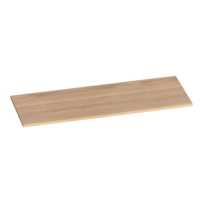 BRAUER Ocean Slim plan de toilette - 120x46x2cm - lamelles chêne naturel