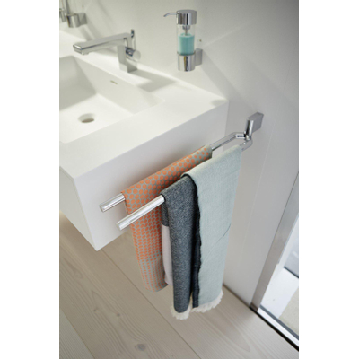Emco System 2 porte-serviettes pivotant chrome