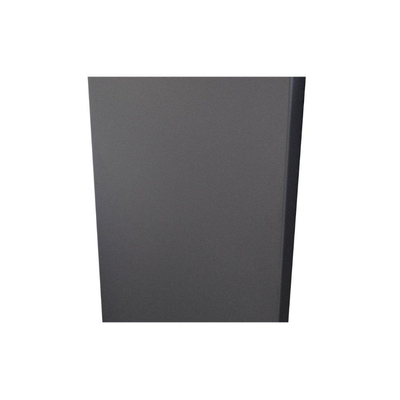 Sanicare Denso Radiateur électrique - 180x40cm - 948W - design - thermostat - noir - bas gauche - noir mat
