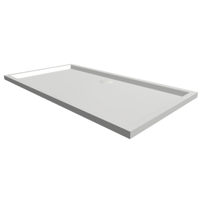 Xenz Mariana douchebak - 150x80x7 - Acryl - wit