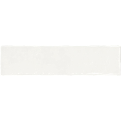 Terravito Quivaro carreau mural - 6,5x26cm - blanc brillant (blanc)