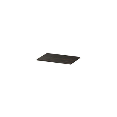 INK Topdeck Wastafelblad - 60x40x1.6cm - tbv onderkast - MFC - Intens eiken