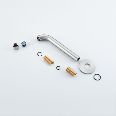 Fortifura Calvi Bec de robinet - 21.8cm à raccourcir - G1/2 - inox brossé