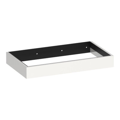 BRAUER Amaze meuble de salle de bains sous-lavabo 80 avec support de suspension intégré blanc brillant
