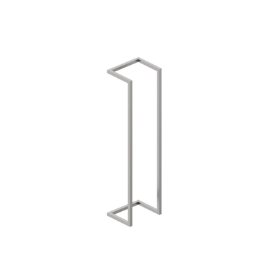 FugaFlow Efficiente Acces Handdoekrek - 95x25x20cm - geborsteld RVS