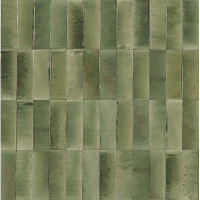 Ceralto Alvera Decor Wandtegel - 5x15cm - 10.0mm - Giada