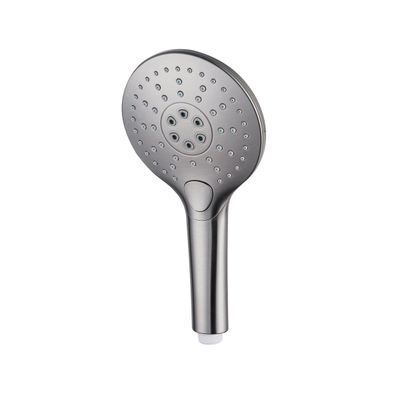 FugaFlow Eccelente Acces Ensemble de douche de tête encastré - thermostatique - bras mural - douche de tête 30cm - douchette ronde - flexible de douche lisse - Inox brossé PVD