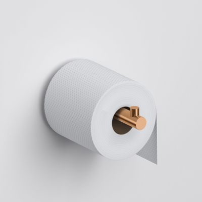 Clou Kaldur porte-rouleau de papier toilette droit bronze brossé PVD