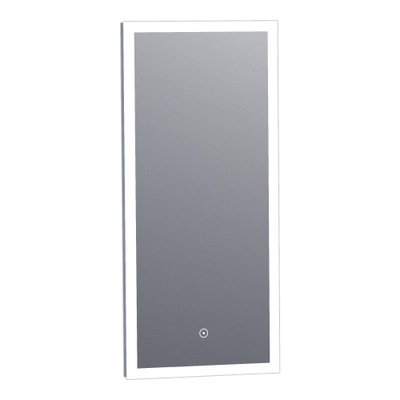 Saniclass Edge spiegel 36x80cm inclusief dimbare LED verlichting met touchscreen schakelaar OUTLETSTORE