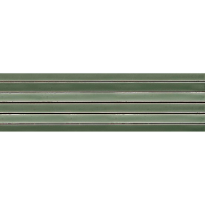 SAMPLE vtwonen Tegels Rib Wandtegel - 13x45cm - 9mm - Witte scherf - Apple (Groen)