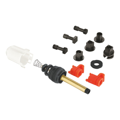 Grohe Omstelling Bad/Douche - hard graphite geborsteld (mat donker grijs)