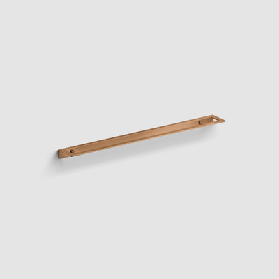 Clou Fold handdoekrek 60 cm brons geborsteld PVD