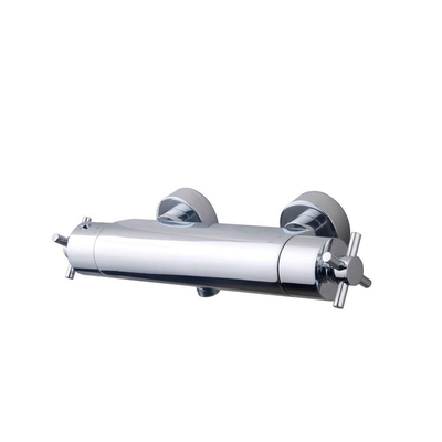 Wiesbaden Cool Touch Cross Mitigeur thermostatique de douche chrome