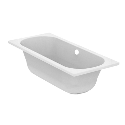 GO by Van Marcke Stelli inbouwbad duo 180x80x48cm 290L wit acryl met potenstel OUTLETSTORE