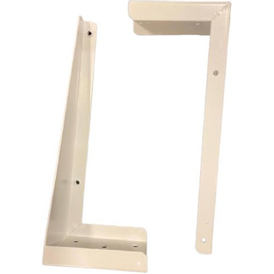 Mondiaz Ophangbeugel - 25cm - voor o.a. vrijhangende wastafels - per set - wit