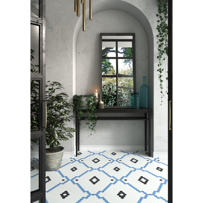 ÉCHANTILLON Terravito Fiesole carreau mural - 3.5x3.5cm - Carré - 5mm - Mosaïque - white