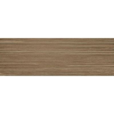 SAMPLE Terravito Brisano wandtegel - 40x120cm - 11mm - Rechthoek - gerectificeerd - Houtlook - Ipe
