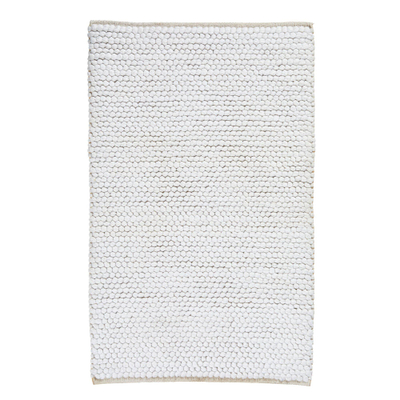 Aquanova Jura Tapis de bain Recycled PET 60x100 cm Ivoire