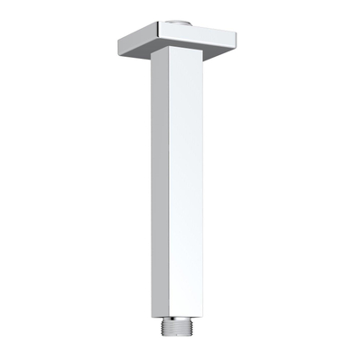 Adema Alcedo plafonnier carré 20cm brillant chrome