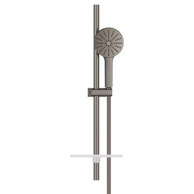 Grohe Vitalio Joy Glijstangset - 60cm - ronde handdouche - 3 straalsoorten - brushed hard graphite (antraciet)