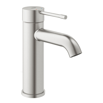 Grohe Essence New Wastafelkraan Opbouw - uitloop 11.6cm - s size - Supersteel (RVS)