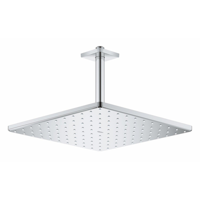Grohe Rainshower Mono 310 Cube Hoofddouche - 31x 31cm - 1 straalsoort - plafondarm 14.2cm - chroom
