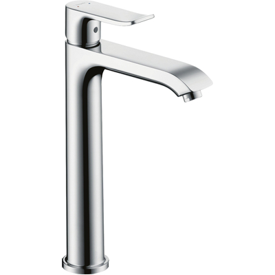 Hansgrohe Metris Wastafelkraan highriser - 20 cm. - zonder waste - hoogglans chroom