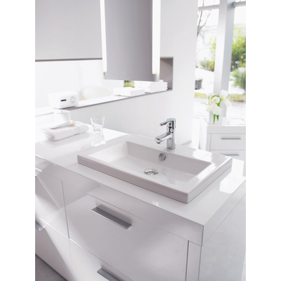 Duravit 2nd floor lavabo à poser 60x43cm 1 trou de robinet blanc